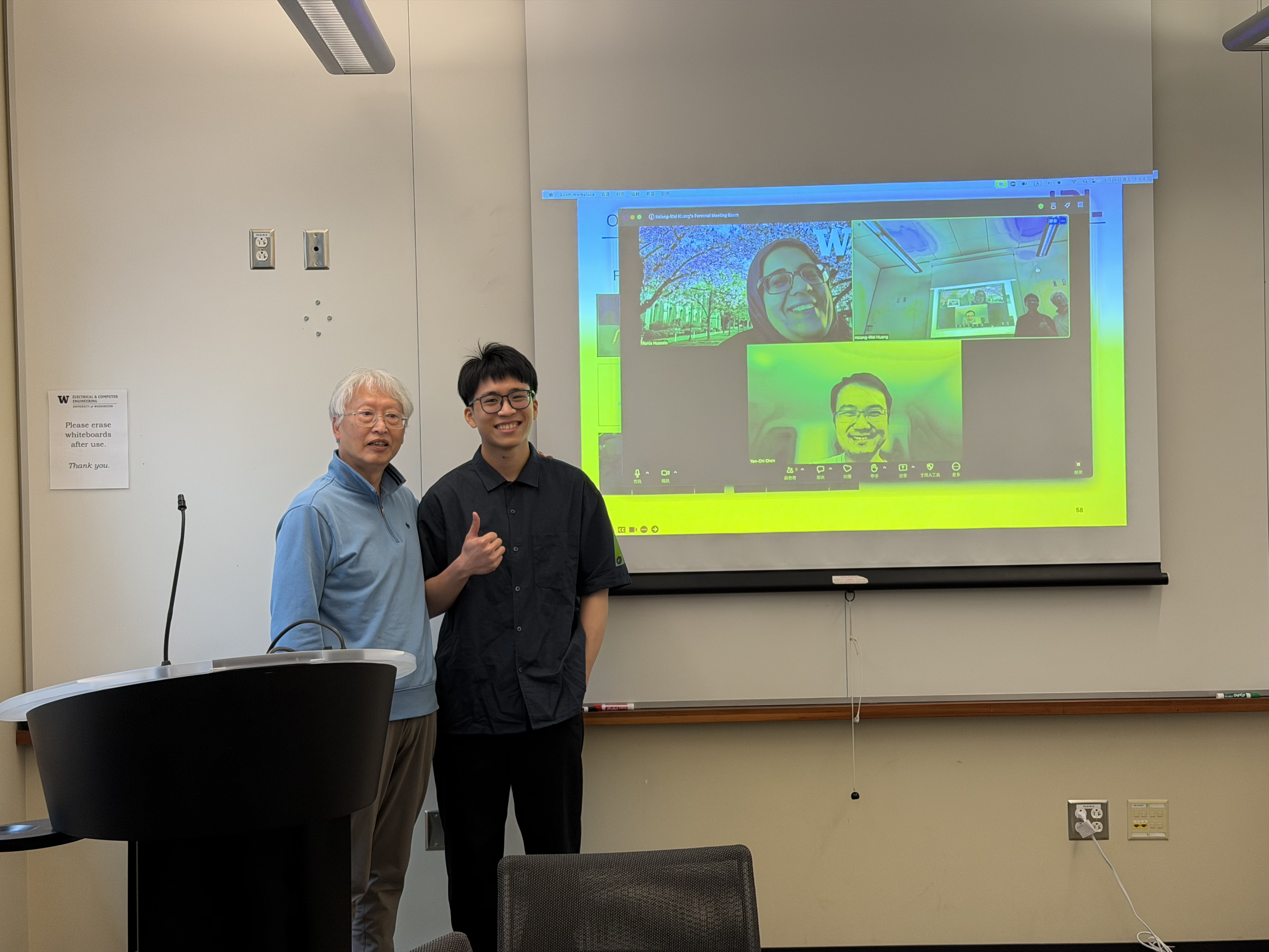 Hsiang-Wei Huang dissertation defense photo